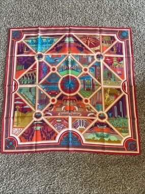 Hermes Special Limited Edition Colorway Promenade a Versailles Scarf
